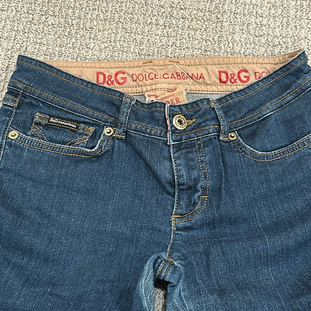 Dolce & Gabbana 25 Wonder Woman low rise super tight jeans